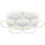Altavola Design Ledowe okręgi LA078/CE_7_out_3k_white Deckenlampe 7x86W/LED 3000K 5160lm IP44