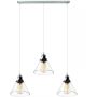 Altavola Design NEW YORK LOFT LA034/CL3_chrom Pendelleuchte 3x40W/E27 IP20