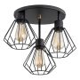 Alfa TUET 62351 Deckenlampe 3x60W/E27 IP20
