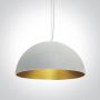 One Light Bowl Shade 63022B/W/BS Pendelleuchte 1x20W/E27 IP20