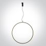 One Light Decorative 63152C/B/W Pendelleuchte 1x40W/LED 3000K 2800lm IP20