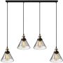 Altavola Design NEW YORK LOFT LA034/CL4_smoky Pendelleuchte 4x40W/E27 IP20
