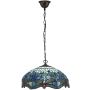 Endon DRAGONFLY BLUE 64080 Pendelleuchte 3x60W/E27 IP20