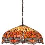 Endon DRAGONFLY FLAME 64082 Pendelleuchte 3x60W/E27 IP20