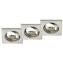 Trio JURA 650000307 Einbau-Downlight 3x15w/gu10 ip20