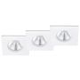 Trio ZAGROS 650610331 Einbau-Downlight 3x5.5w/led 3000k 345lm ip65
