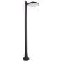 Italux PIOMBINO 66915/BK-9 Stehlampe 1x12W/LED 1080LM IP44