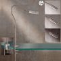 Fischer&Honsel Raik 50374 Schreibtischlampe mit Clip 1x5W/LED 3000K 470 lm IP20