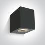 One Light Outdoor Cube 67142H/AN Wandleuchte 1x6W/GU10 IP65