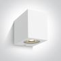 One Light Outdoor Cube 67142H/W Wandleuchte 1x6W/GU10 IP65