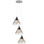 Altavola Design NEW YORK LOFT LA034/CO3_smoky_chrom Pendelleuchte 3x40W/E27 IP20