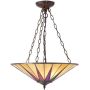Endon DARK STAR 70754 Pendelleuchte 3x60W/E27 IP20