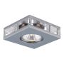 Prezent ELEGANT GLASS FIX 71001 Dekorative Einbaustrahler 1x50W/GU10 IP20