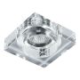 Prezent ELEGANT GLASS FIX 71011 Dekorative Einbaustrahler 1x50W/GU10 IP20