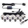 Endon IKONPRO CCT 73347 Einfahrtbeleuchtung 10x0,75W/LED 3000K/4000K 120LM IP67