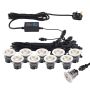 Endon IKONPRO CCT 73348 Einfahrtbeleuchtung 10x0,75W/LED 3000K/4000K 280LM IP67