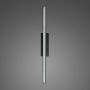 Altavola Design Linea No.1 LA089/W_38,5_3k_black Wandleuchte 1x9W/LED 3000K 540lm IP44