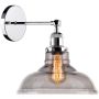 Altavola Design NEW YORK LOFT LA040/W_smoky_chrom Wandleuchte 1x40W/E27 IP20