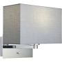 Endon ISSAC RECTANGULAR 78069 Wandleuchte 60W E27 IP20