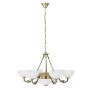 Eglo SAVOY 82749 Kronleuchter 6xE14/40W + 2xE27/60W
