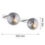 Argon SATELITE 841 Wandleuchte 2x15W/E27 IP44