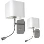Milagro NAPOLI ML63600 Wandleuchte 1xE27+ 1W LED 4000K 90LM IP20