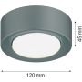Argon ELORA 8917 Deckenlampe 1x12W/GX53 ip20