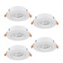 Eglo BARRANCO 902263 Einbau-Downlight 5x4.5W/LED 2700K, 4000K, 6500K 5X450lm ip20