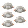 Eglo BARRANCO 902269 Einbau-Downlight 5x4.5W/LED 2700K, 4000K, 6500K 5X450lm ip20