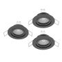 Eglo BARRANCO GU10 902251 Einbau-Downlight 3x4.5W/GU10 ip44