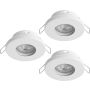 Eglo FAVAZZINA 901759 Einbau-Downlight 3x4w/gu10 2700k ip20_ip44