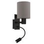 Eglo PASTERI 900701 Wandleuchte 1x40W/E27|1x3,8W/LED 320lm IP20
