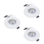 Eglo SALICETO 902277 Einbau-Downlight 3x4.8W/LED 2700K 3X450lm ip20