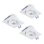 Eglo SALICETO 902283 Einbau-Downlight 3x4.8W/LED 2700K 3X450lm ip20