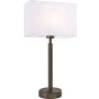 Endon OWEN RECTANGULAR 92121 Tischleuchte 60W E27 IP20