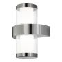 Eglo BEVERLY 94799 Wandleuchte 2x2x3,7W/LED 560LM IP44