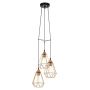 Eglo TARBES 94196 Pendelleuchte 3x60W/E27