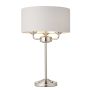 Endon HIGHCLERE 94391 Tischleuchte 3x18W/E14 IP20