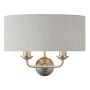 Endon HIGHCLERE 94403 Wandleuchte 2x40W/E14 IP20