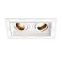 Endon TRIMLESS DOWNLIGHT 94754 Einbau-Downlight 2x50W/GU10 IP20