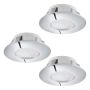 Eglo PINEDA 95822 Einbau-Downlight 3x6W/LED 500LM IP44