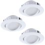 Eglo PINEDA 95857 Einbau-Downlight 3x6W/LED 500LM