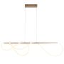 Endon ATTALEA 97629 Pendelleuchte 1x43.7W/LED 3000K 4000LM IP20