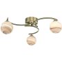 Dar Lighting ATIYA ATI5375-07 Deckenlampe 3x40W/G9