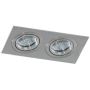AZzardo CARO AZ2438 Einbau-Downlight 2x50W/GU10 IP20