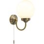 Dar Lighting BARCLAY BAR0775 Wandleuchte 1x40W/E14 IP44