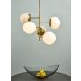 Dar Lighting BOMBAZINE BOM0535 Pendelleuchte 5x40W/E14