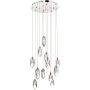 Dar Lighting CRYSTAL CRY1250 Pendelleuchte 12x2W/G4/LED