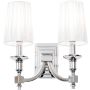 Endon DOMINA DOMINA-2WBNI Wandleuchte 2x40W/E14 IP20