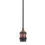 Italux CLASSO DS-M-034 RED COPPER Pendelleuchte 1x60W/E27